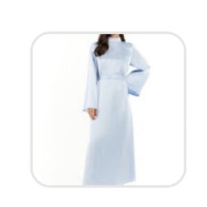 LIGHT BLUE long sleeve maxi dress NWT